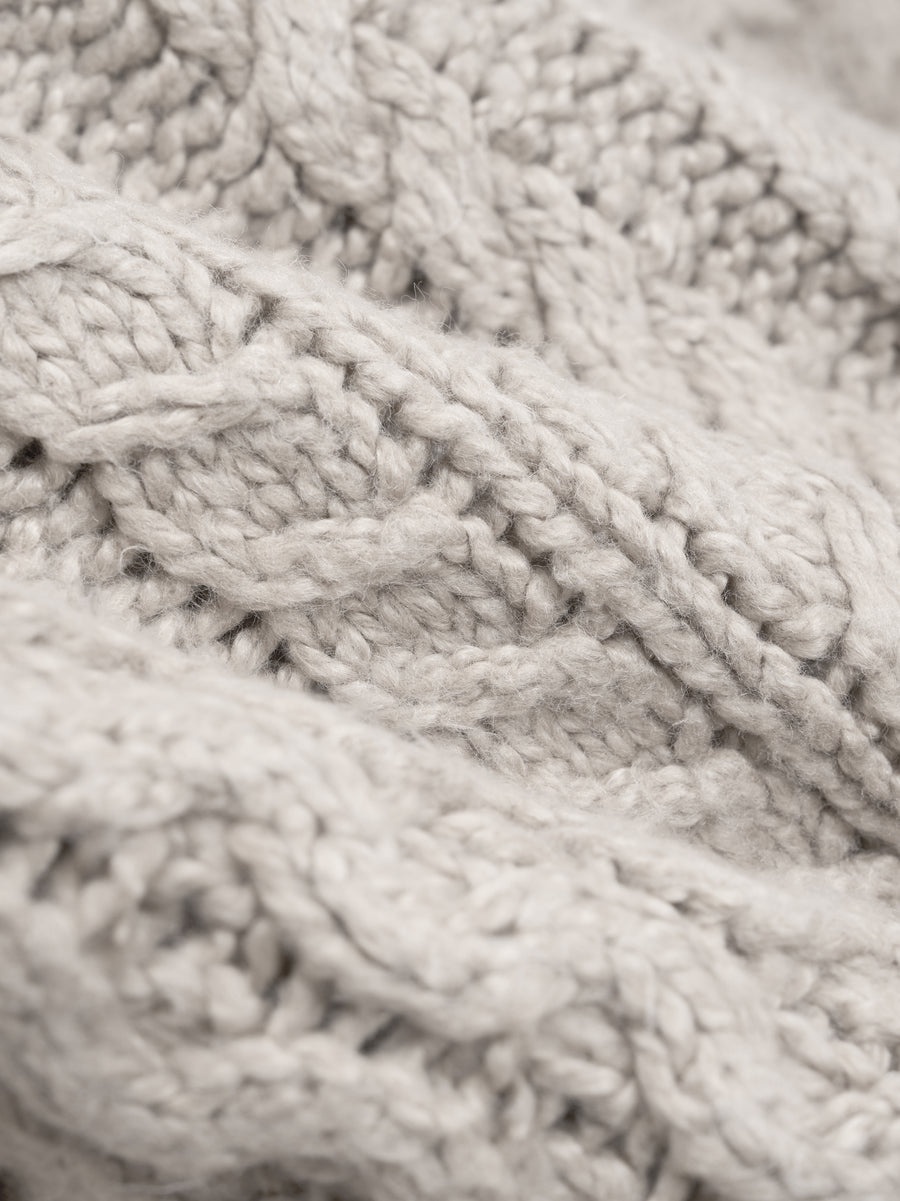 Cable Knit Hoodie - 5