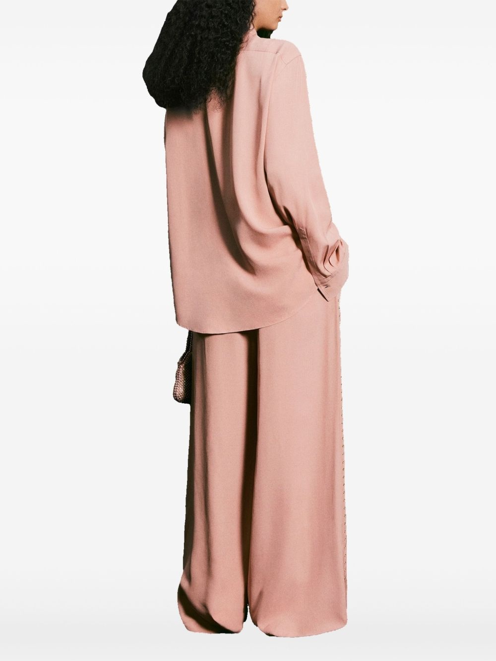 crystal-embellished trousers - 3