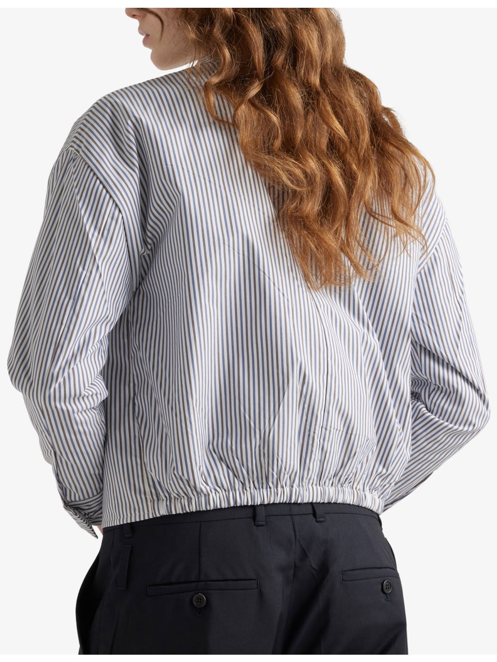 Striped Regular-Fit Woven Jacket - 4