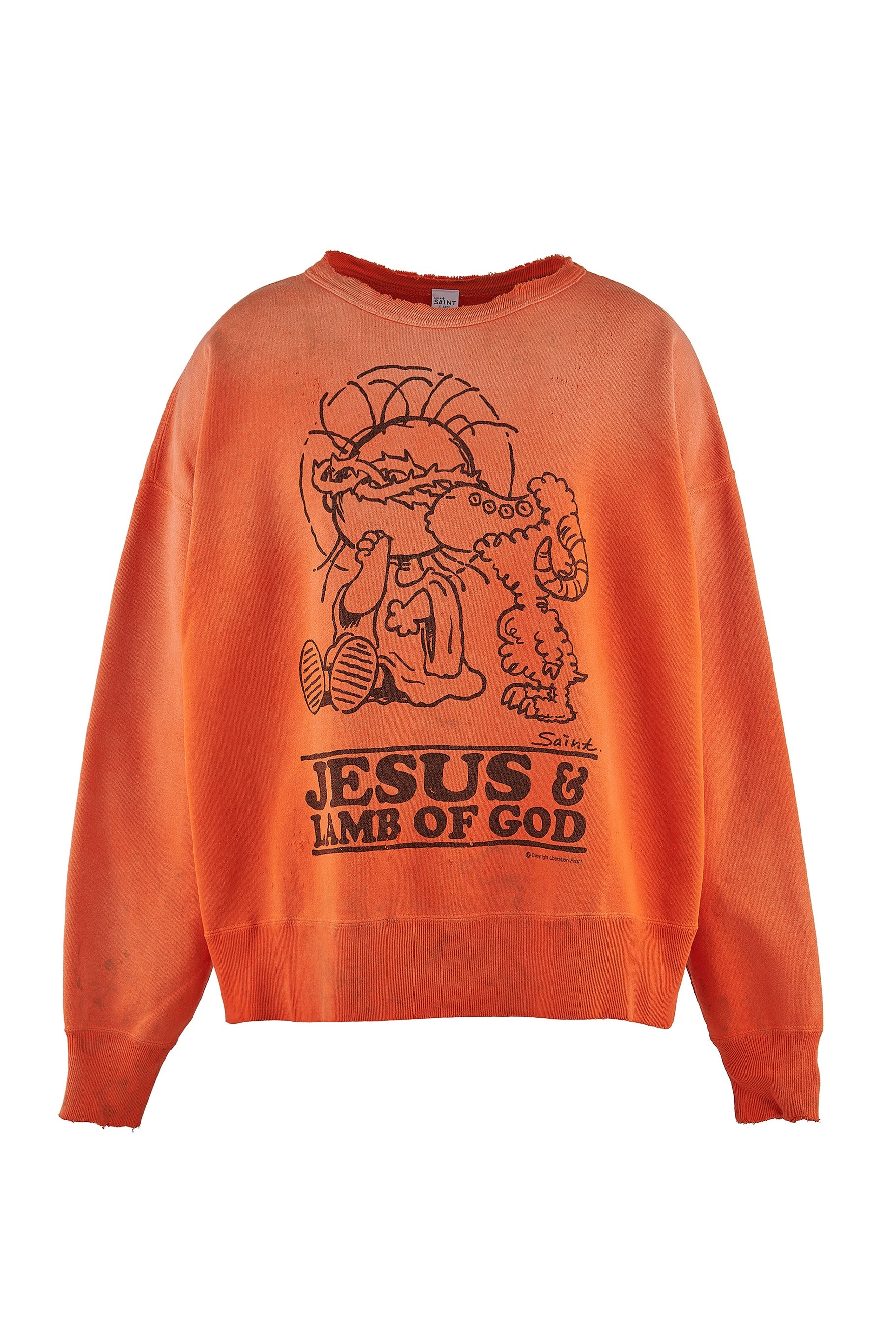 CRW SWEAT/JS&LMB / ORG - 1