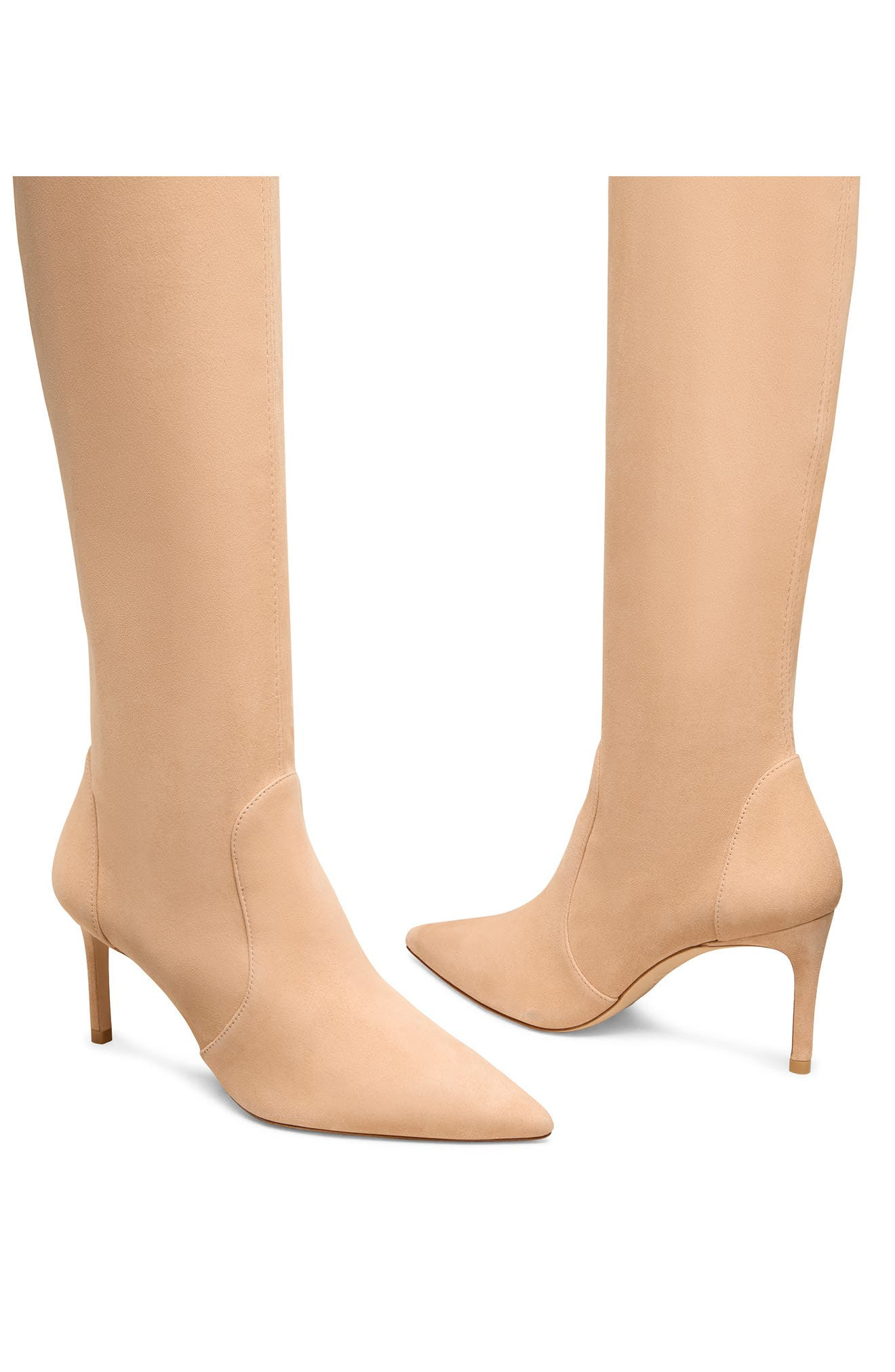 Stuart Weitzman Stuart Power 75 Boot in Adobe at Nordstrom - 4