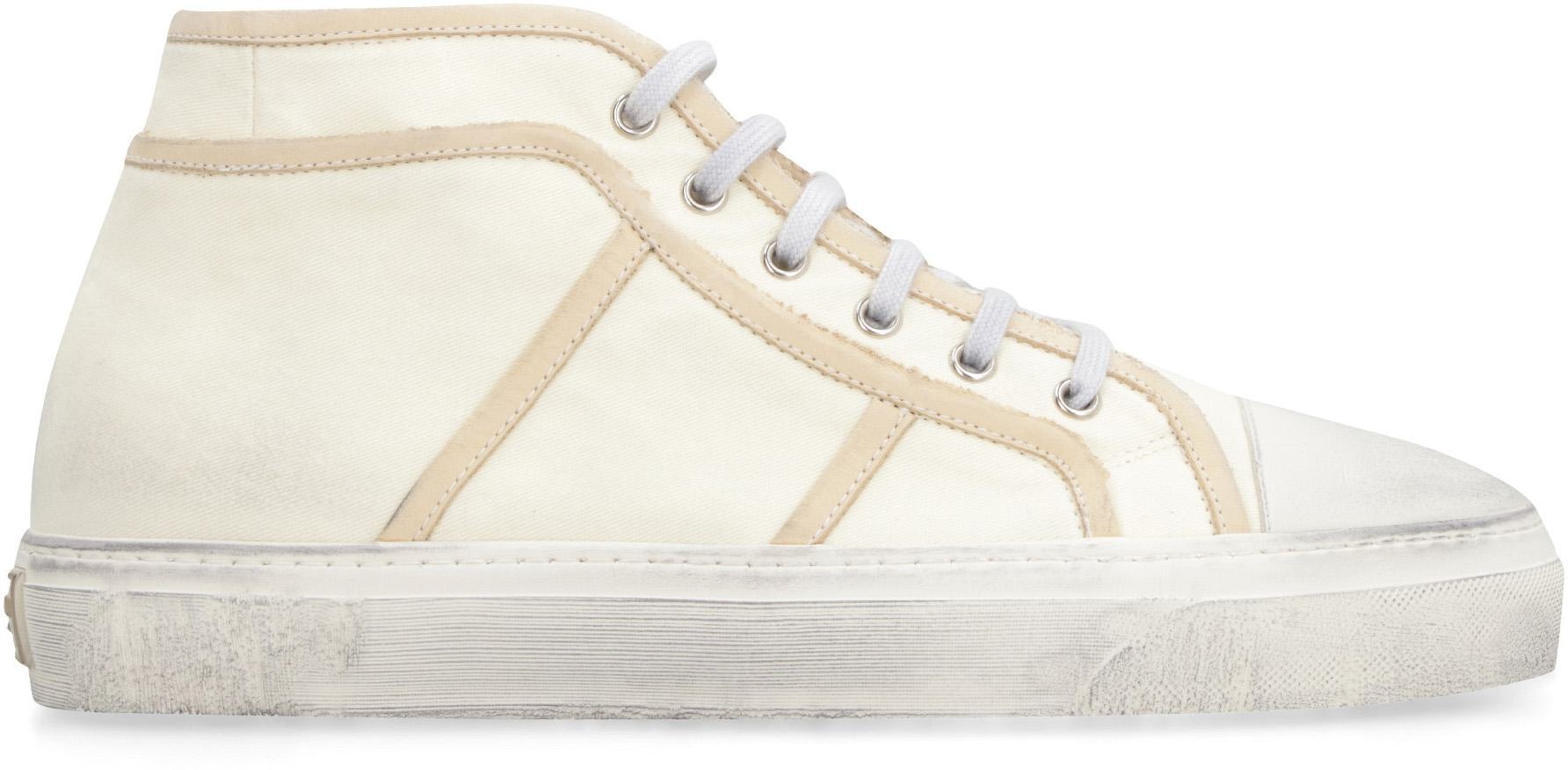 Dolce & Gabbana DOLCE & GABBANA CANVAS MID-TOP SNEAKERS
