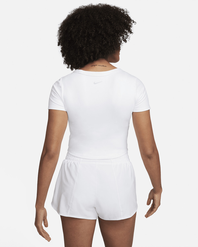 Nike Nike One Fitted Women's Dri-FIT Short-Sleeve Cropped Top outlook