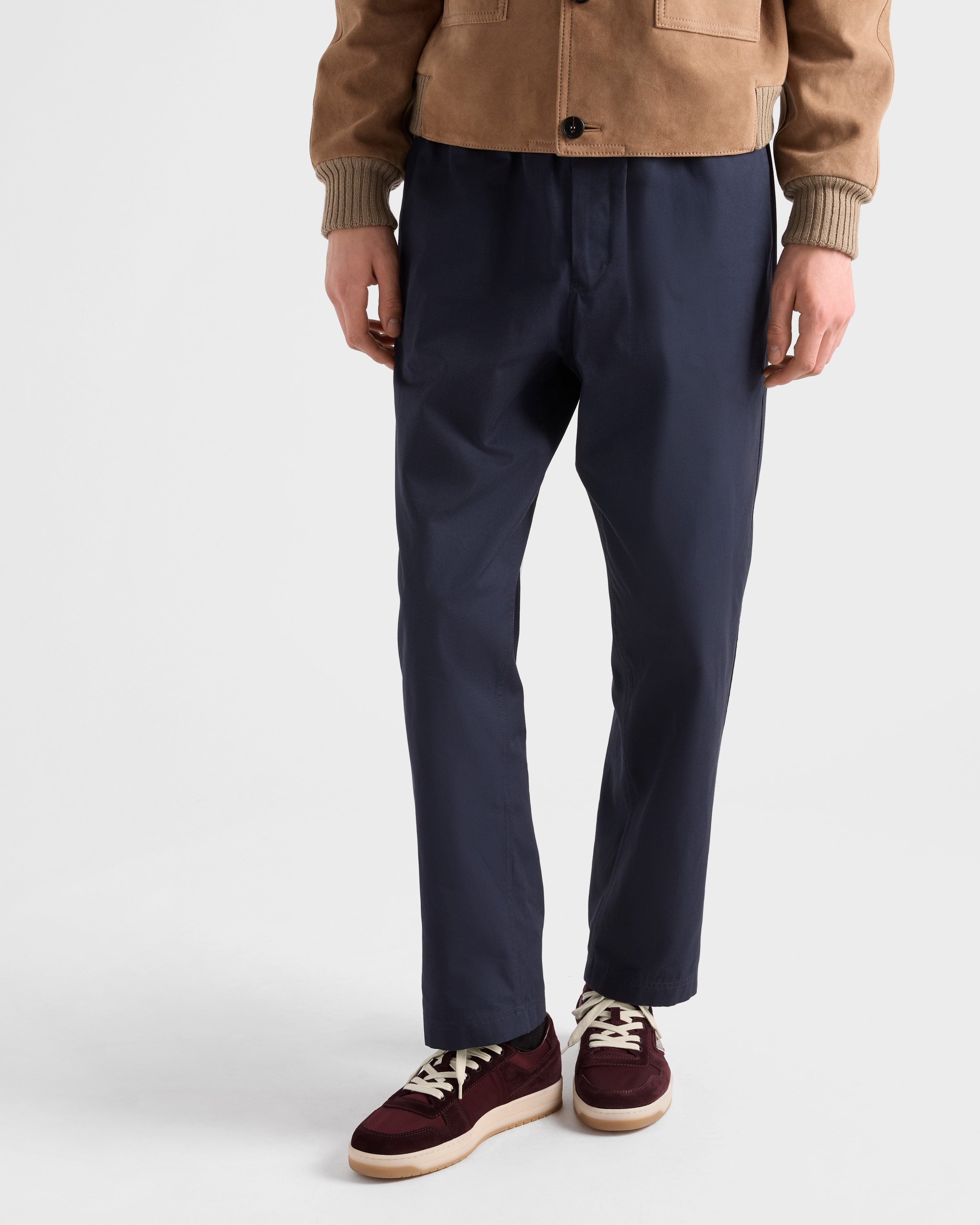 Downtown Re-Nylon and suede sneakers - 3
