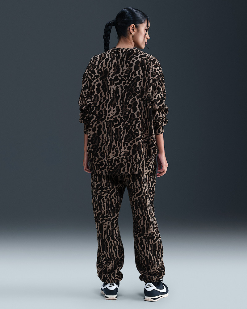 Nike Sportswear Phoenix Fleece Women's High-Waisted Oversized Printed Sweatpants 4