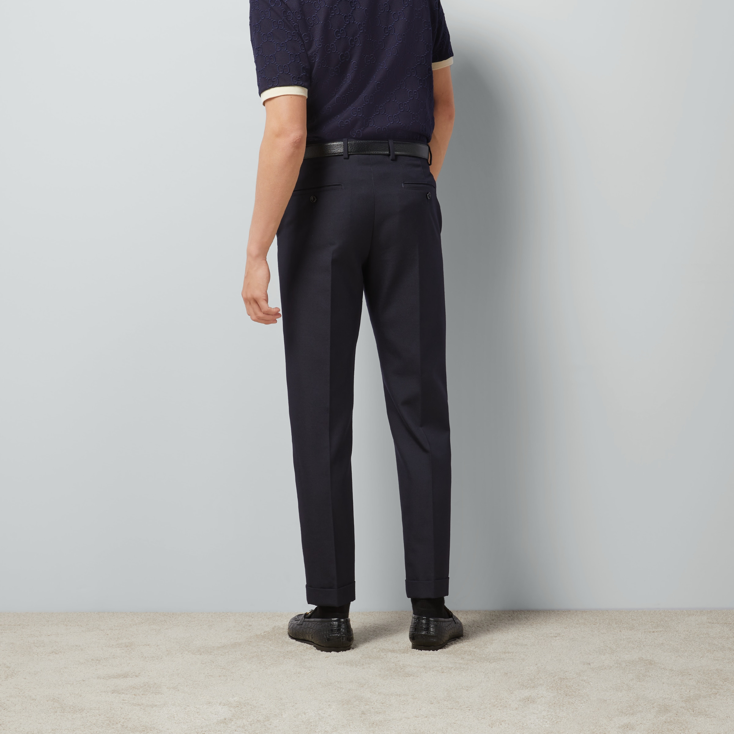 Wool twill pant - 5