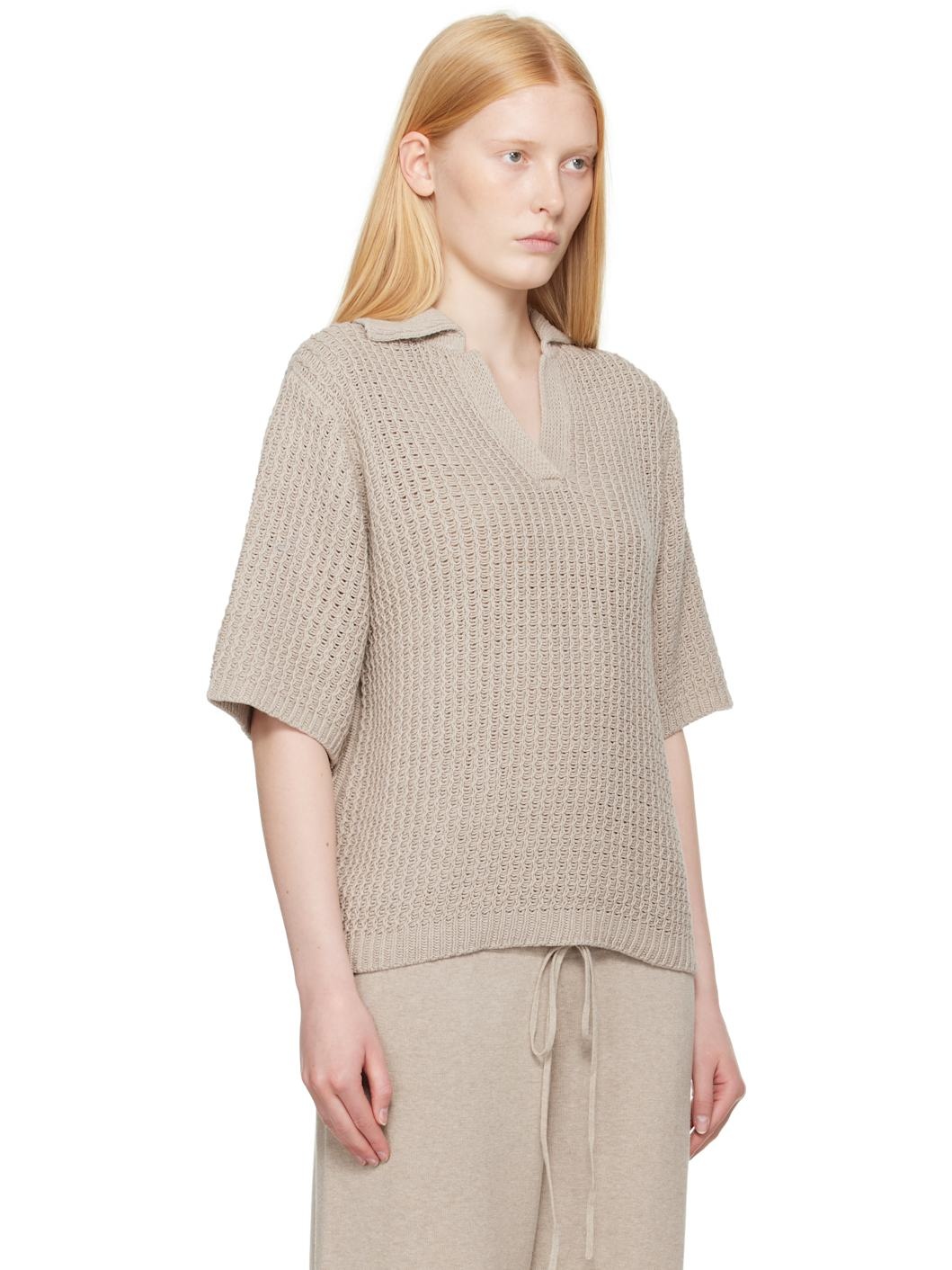 Taupe Rack Polo - 2