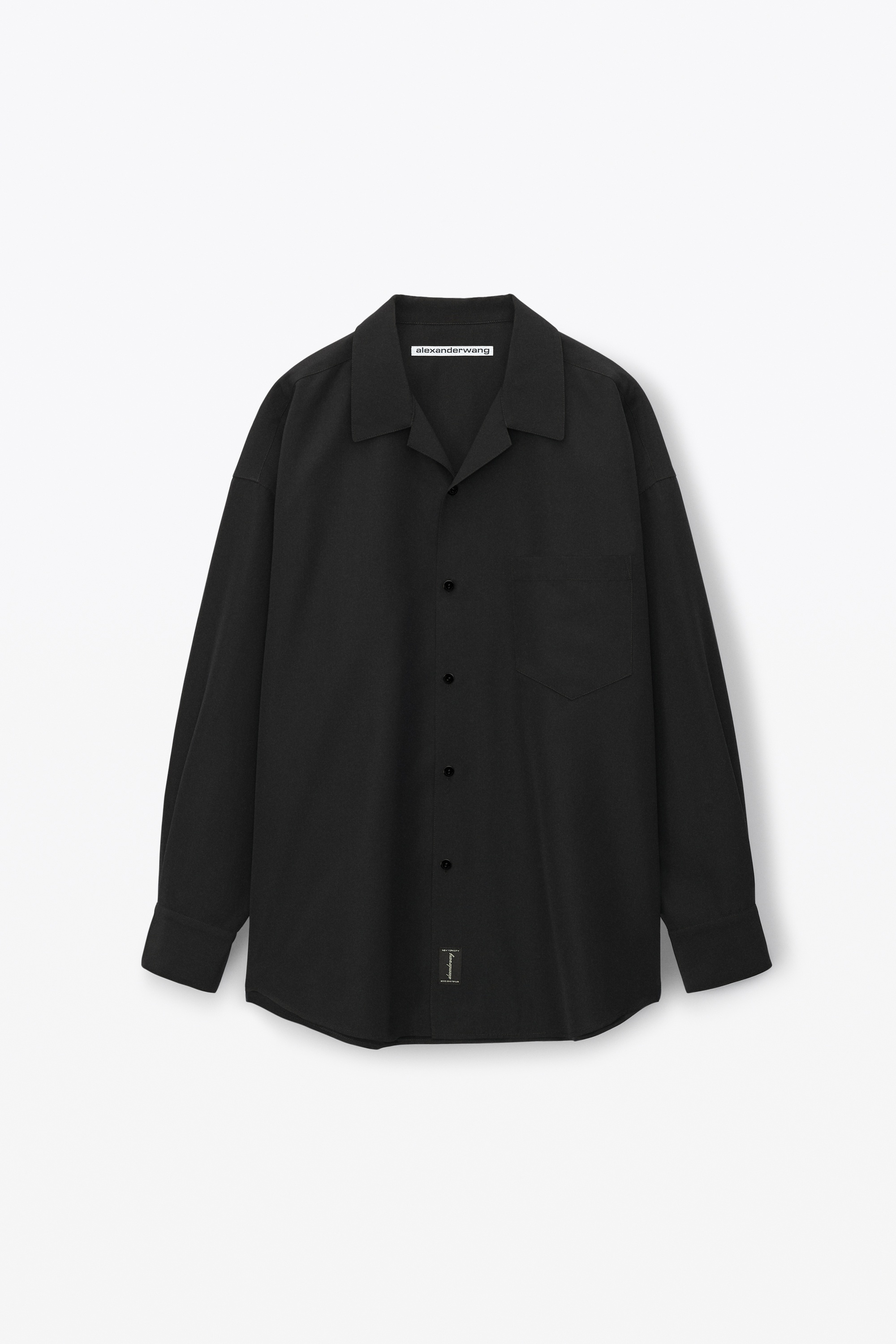 DRESS SHIRT IN WOOL BLEND TAILORING - 1