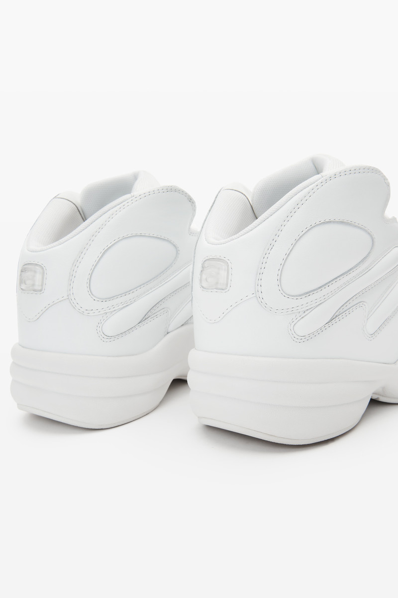 Alexander Wang AW HOOP SNEAKER IN LEATHER outlook