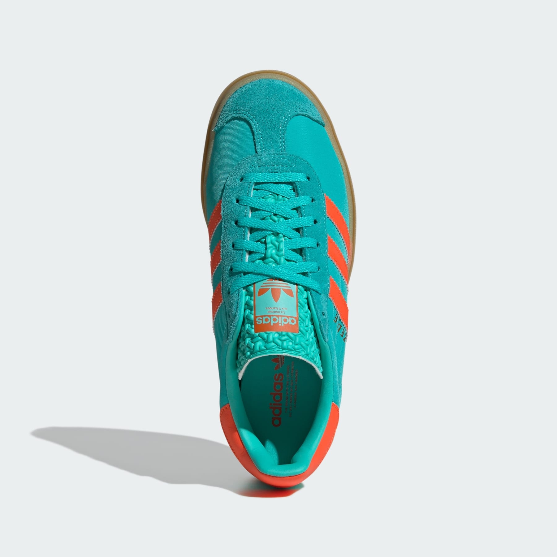 adidas gazelle silver green womens adidas Gazelle Bold Womens Lifestyle Shoes Green Blue Final Sale IE1370   Shoe Palace