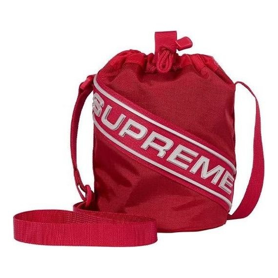 Supreme FW23 Small Cinch Pouch 'Red' SUP-FW23-0822 - 1