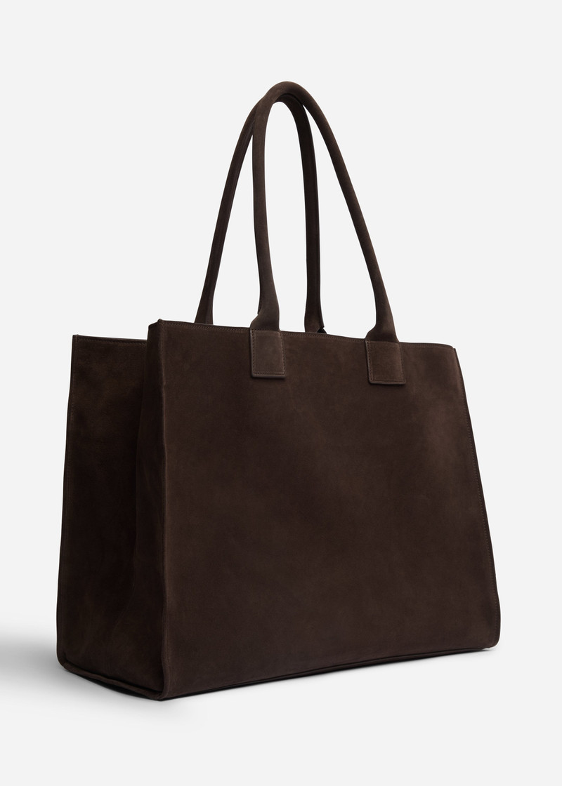 Large Tote Bag in Suede 3