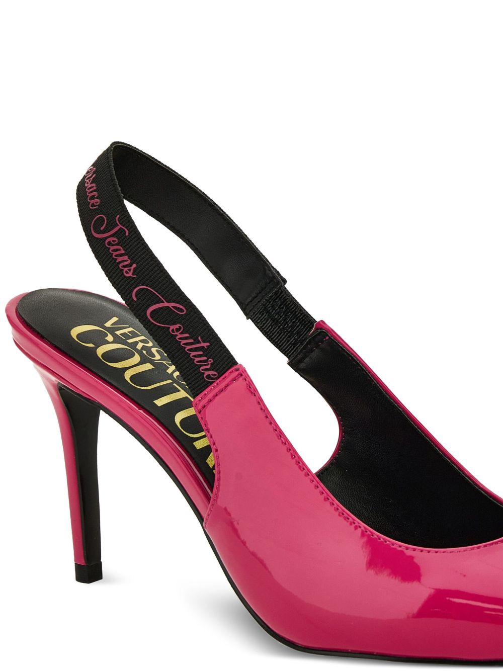 slingback pointed-toe pumps - 4