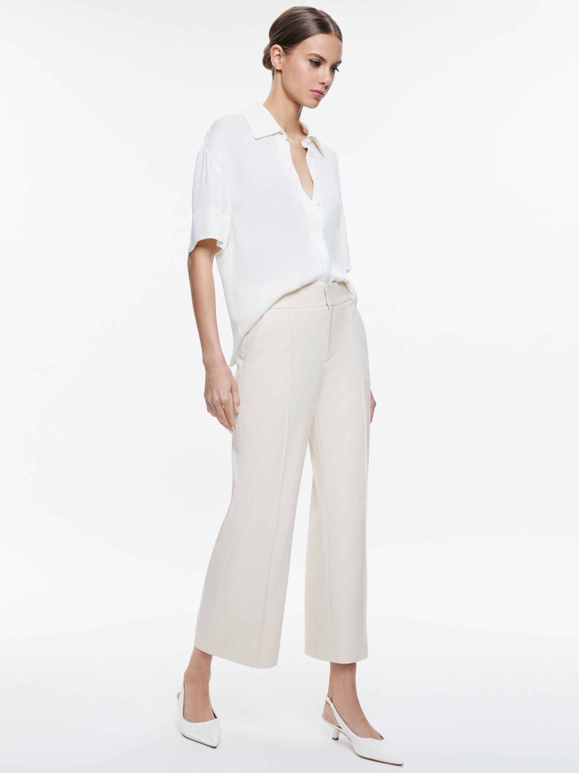 DYLAN HIGH RISE CROPPED PANT - 6