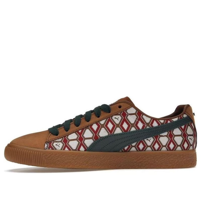 PUMA x Dapper Dan Clyde Vintage 'Pre-Game Runway - Brown' 388170-01 - 1