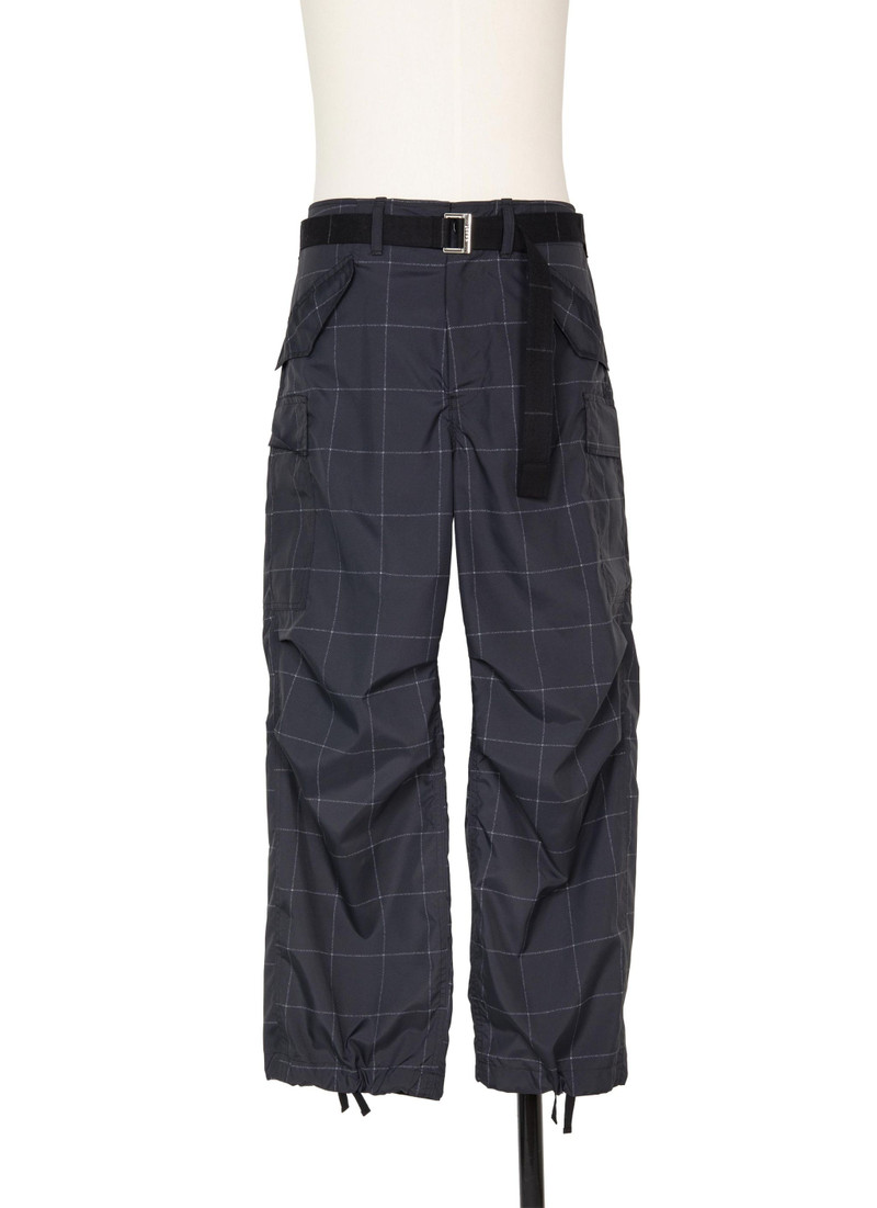 Windowpane Pants 1