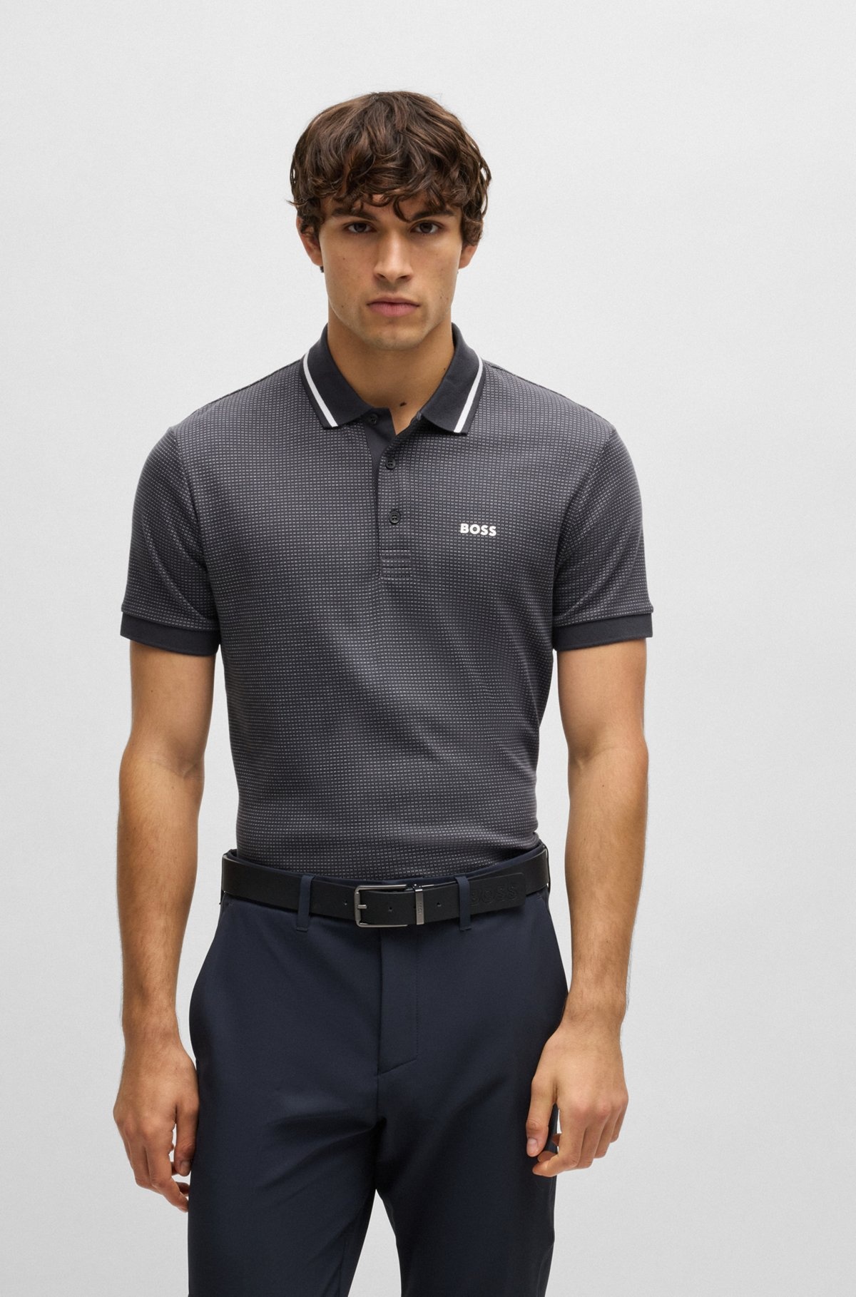 PADDY POLO SHIRT IN COTTON JACQUARD - 2