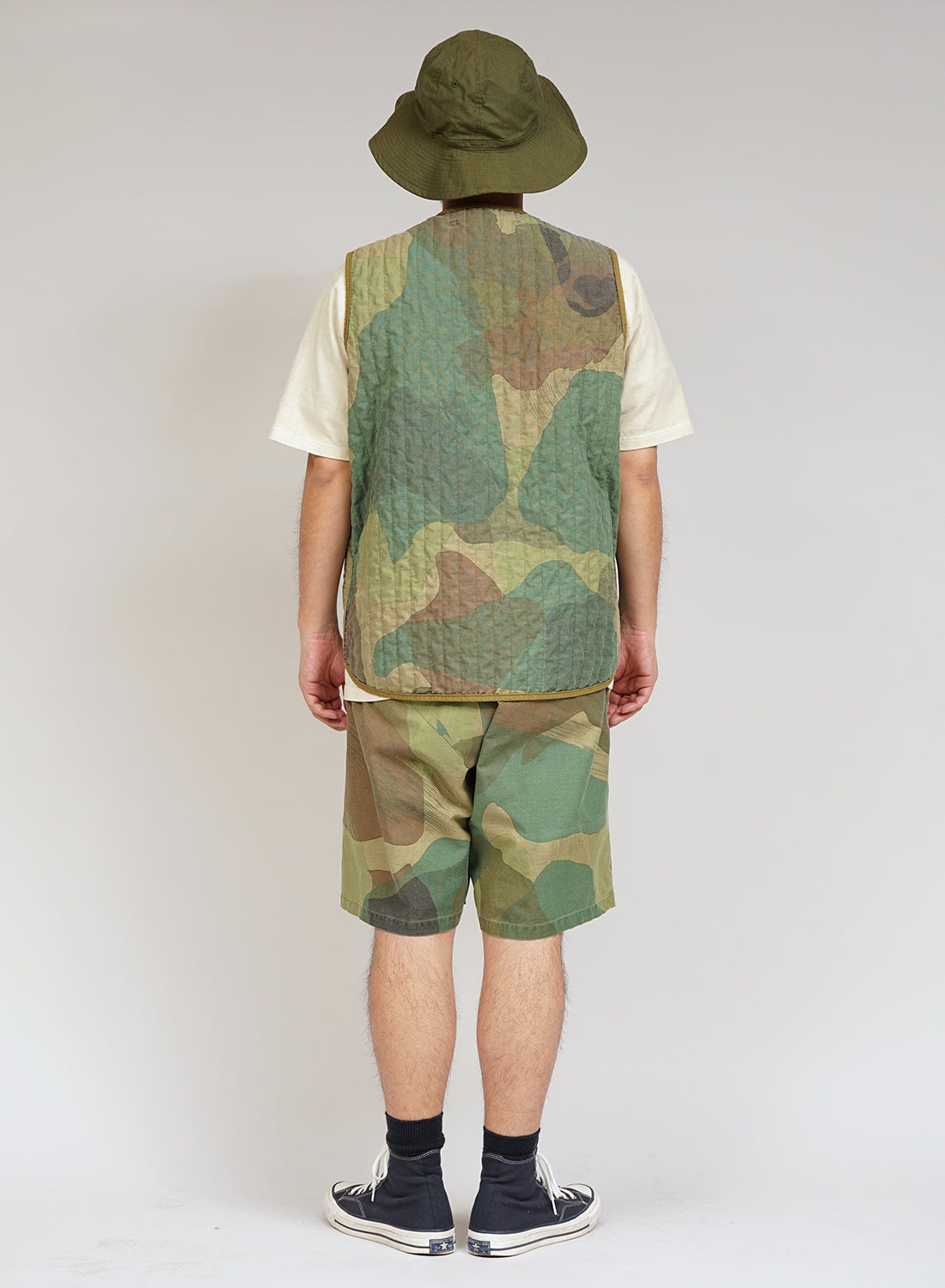 Army Vest Reversible Fade Camo in Green - 12