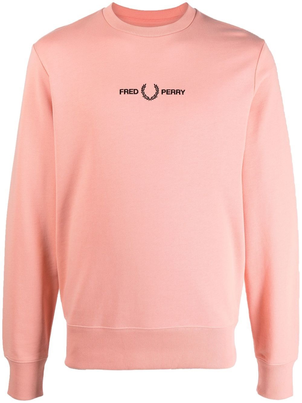 logo crew-neck sweatshirt - 1