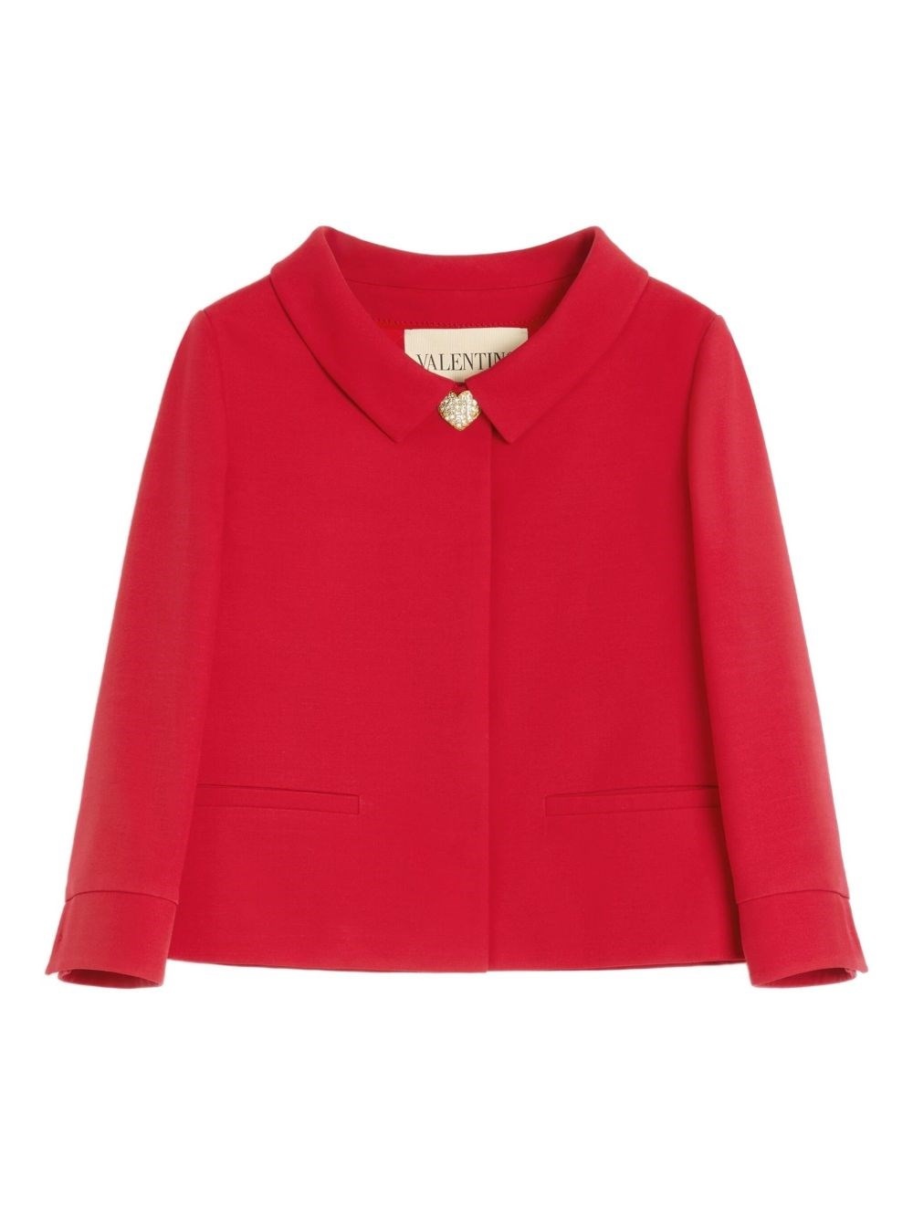 Wool and silk short jacket - 1