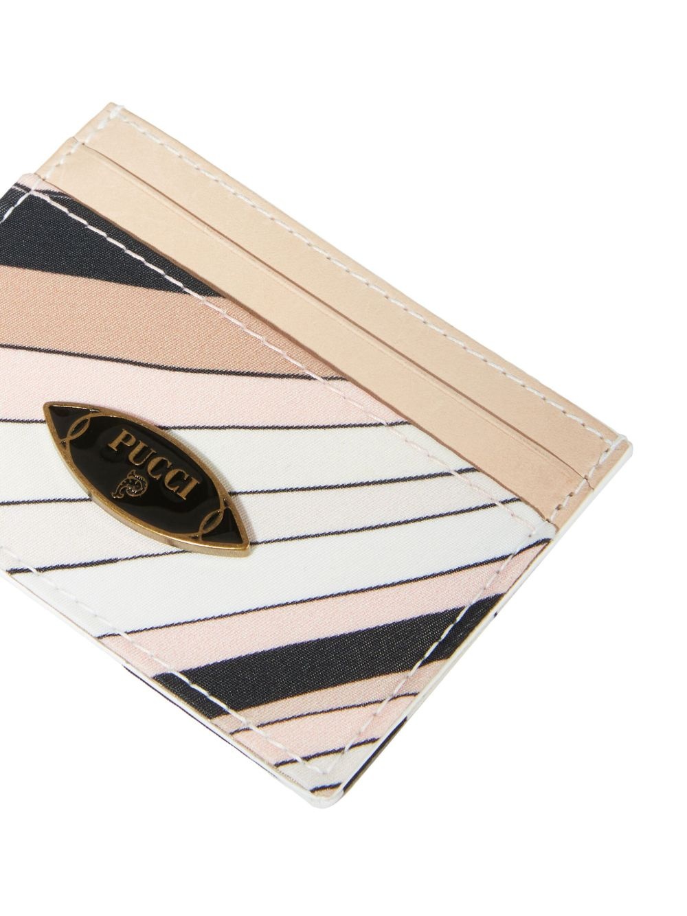Iride-print card holder - 4