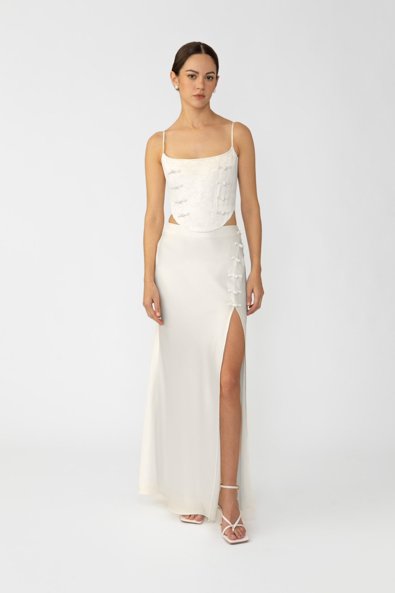 PIA SATIN SKIRT - 2