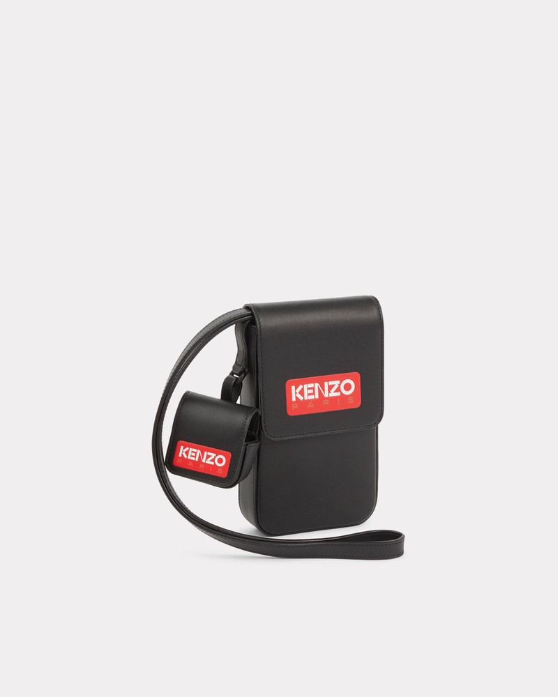 KENZO Paris cross-body leather phone case 1