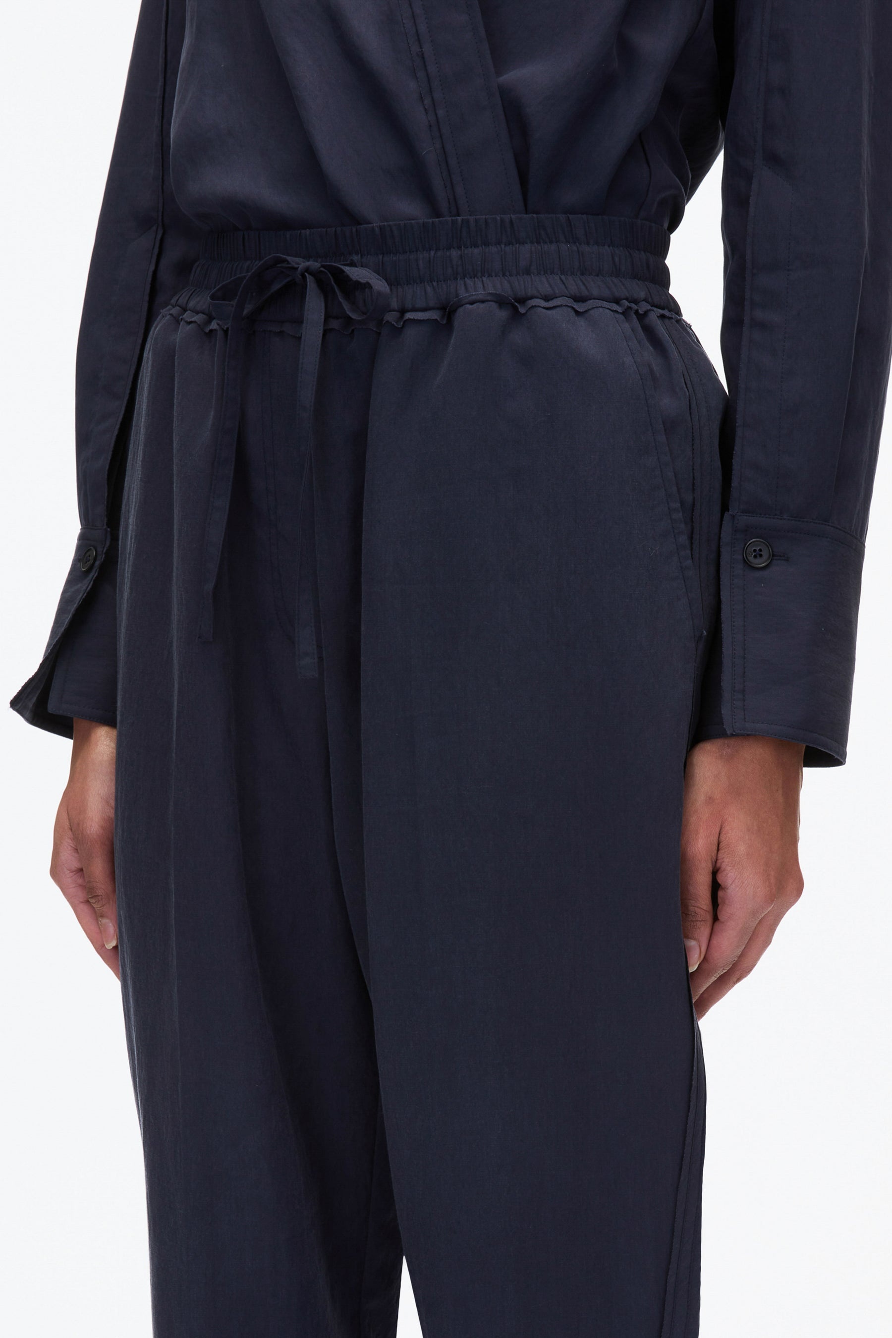 Tapered Drawstring Pant - 5