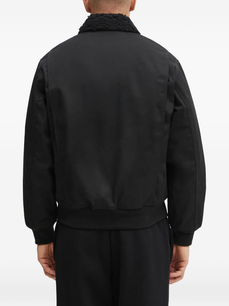zipped sherpa-collar jacket 3