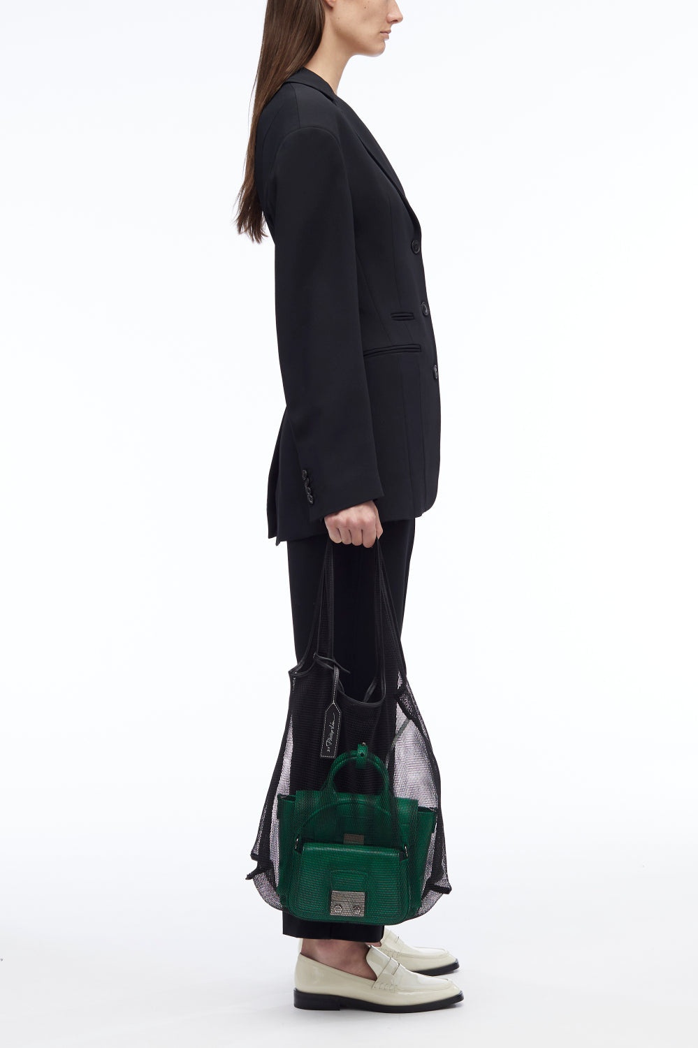 Matte Crepe Cinched Blazer - 4