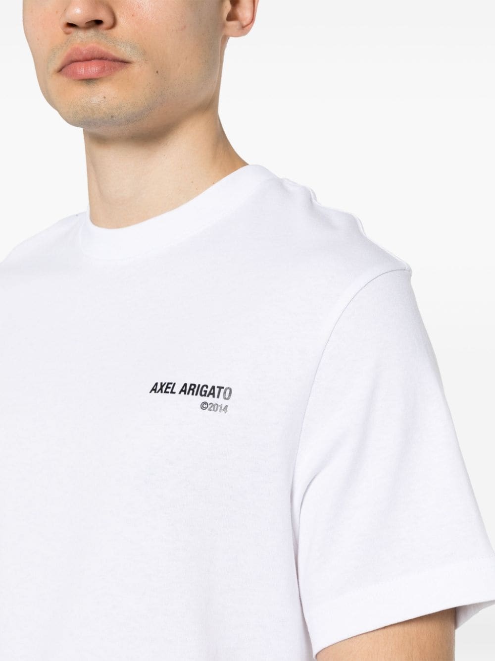 logo-print cotton T-shirt - 5