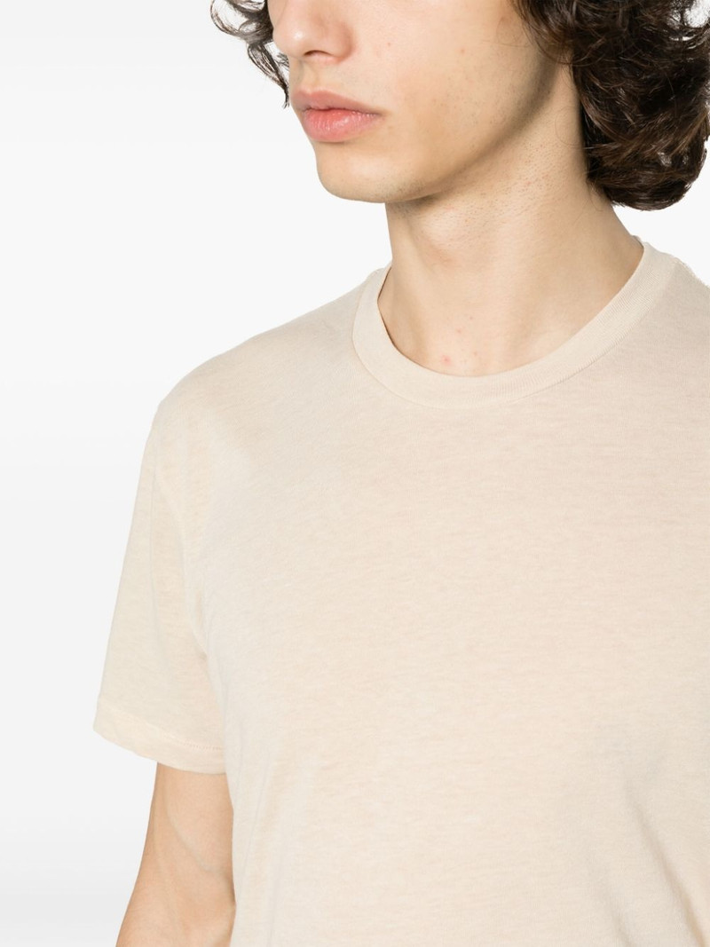 mÃ©lange-effect cotton-blend T-shirt 5