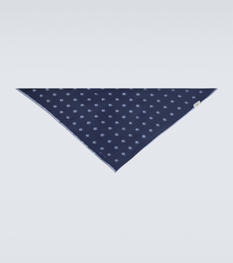 Etro Paisley silk pocket square outlook