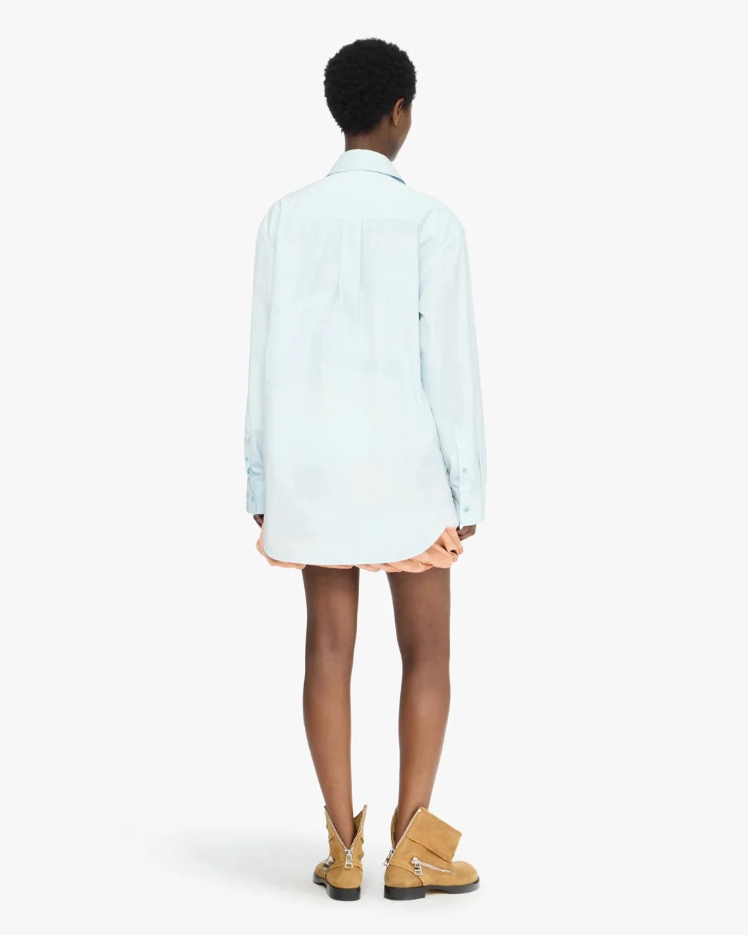 PEPLUM DRAPE SHIRT - 3