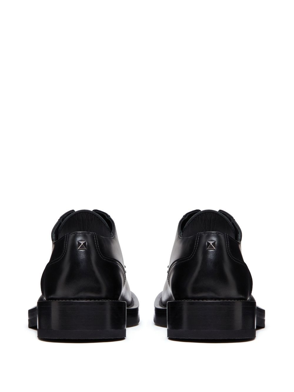 Roman Stud leather derby shoes - 3