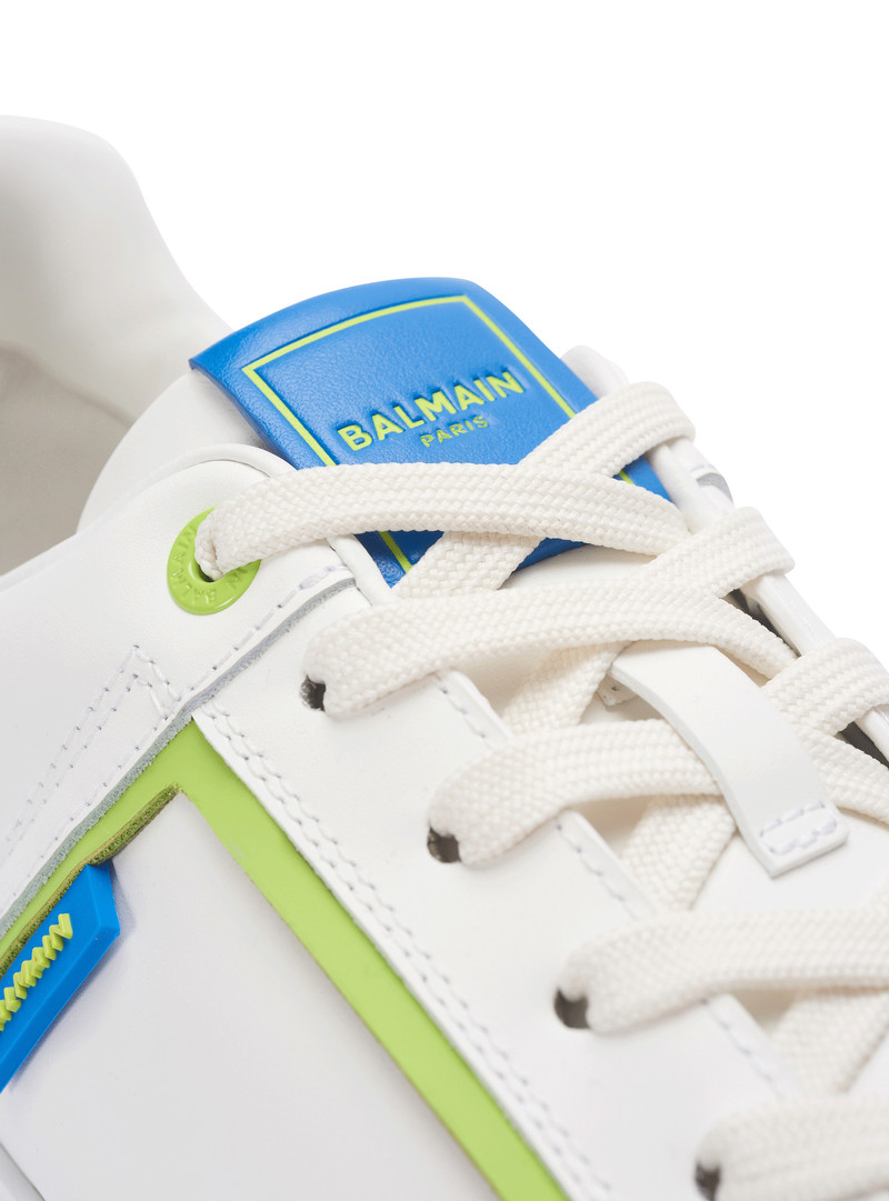 B-Court smooth leather trainers 8