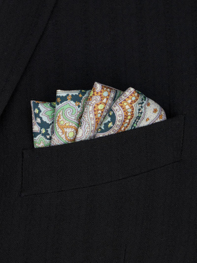 Etro POCKET SQUARE WITH PRINT outlook