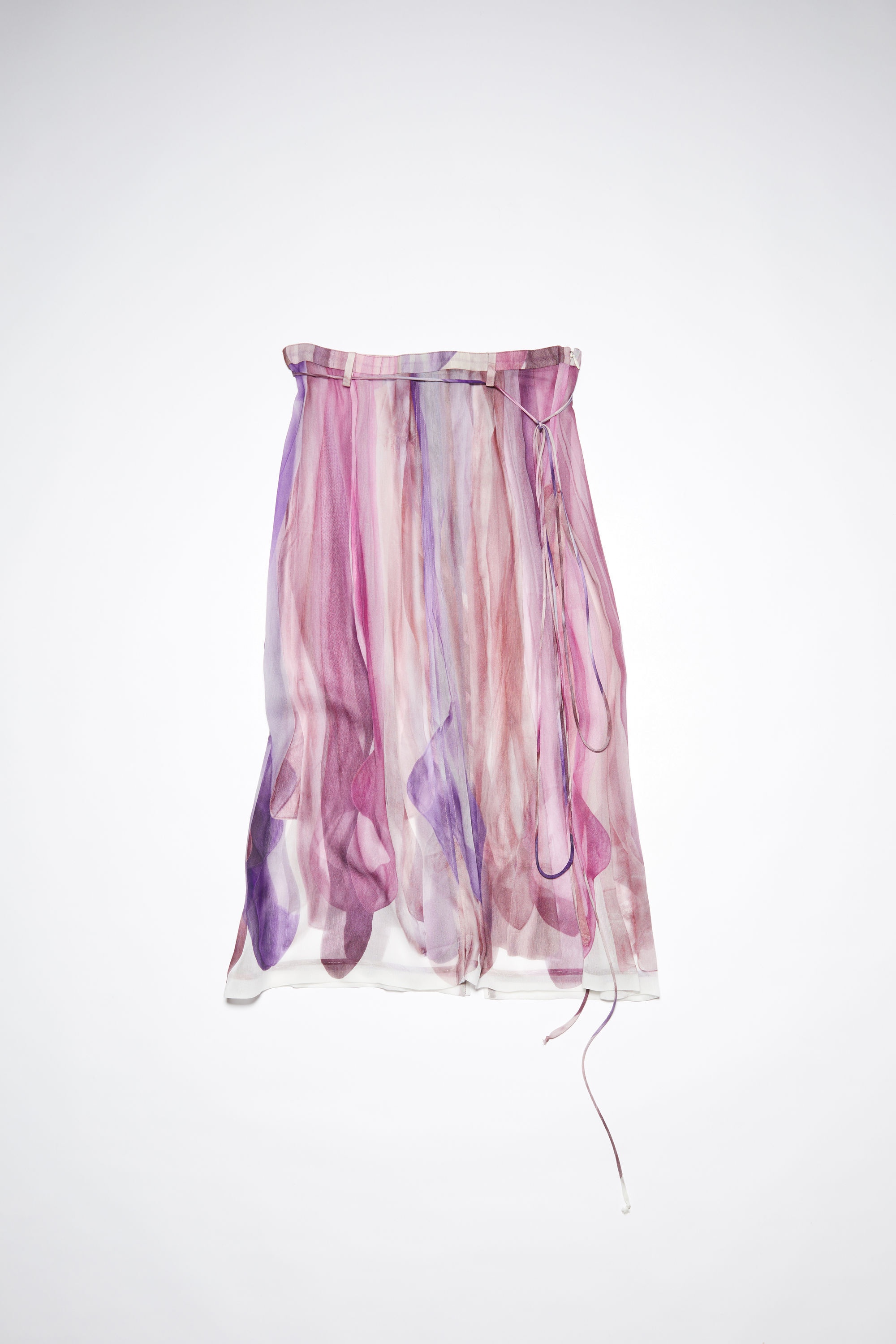 Printed skirt - Lilac/purple - 1