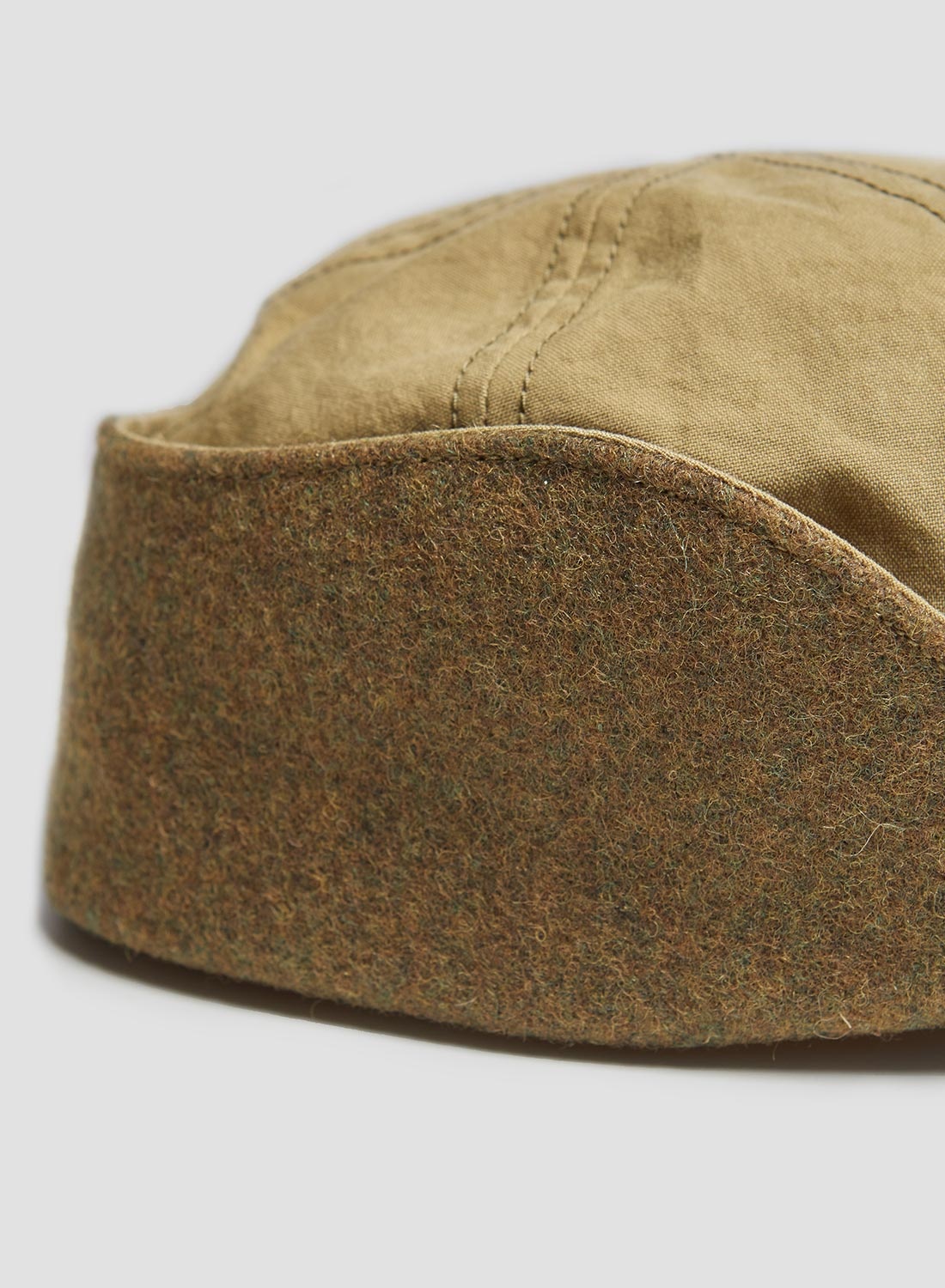 Army Mountain Cap in Khaki - 4