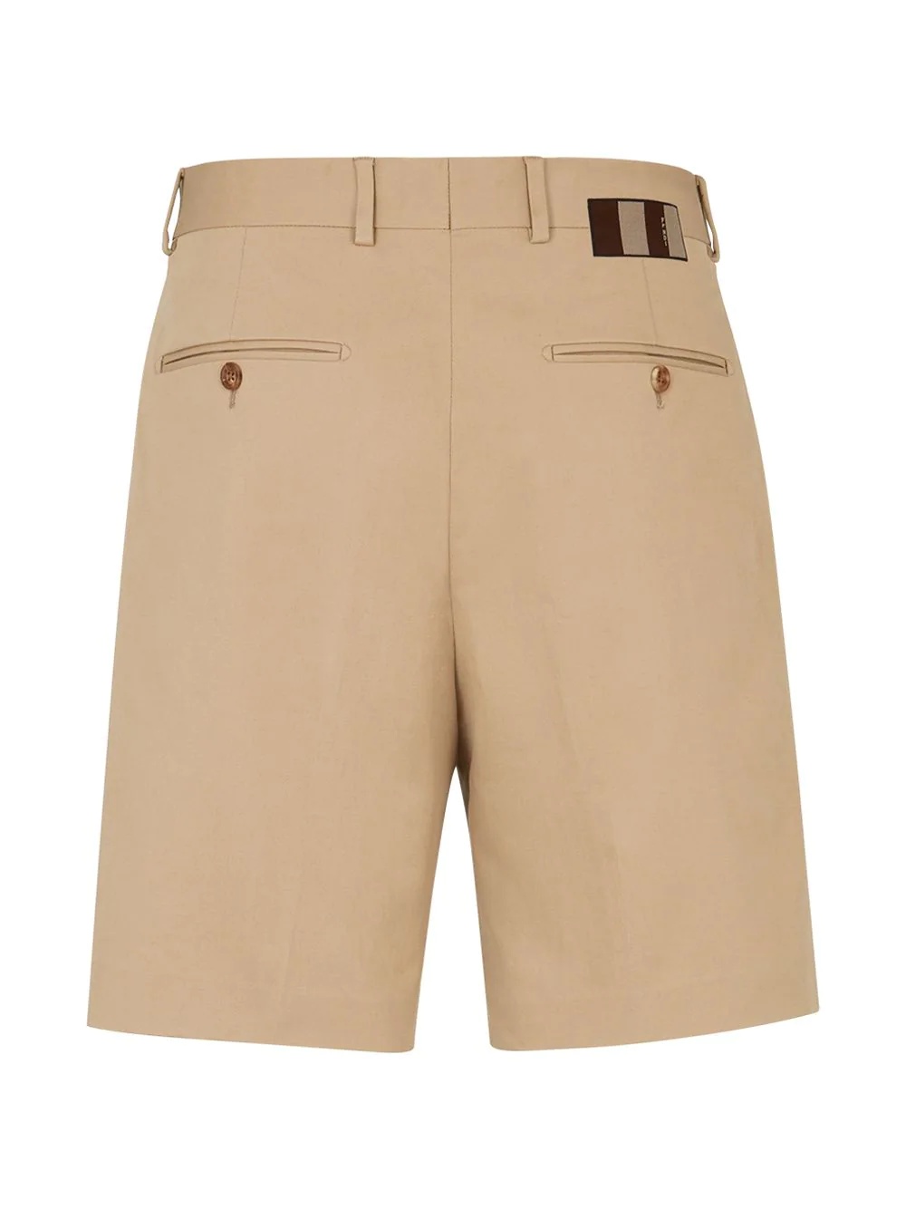 logo-patch Bermuda shorts - 2