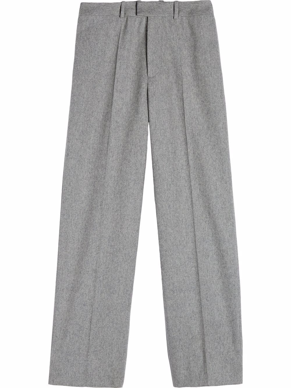 straight-leg tailored trousers - 1