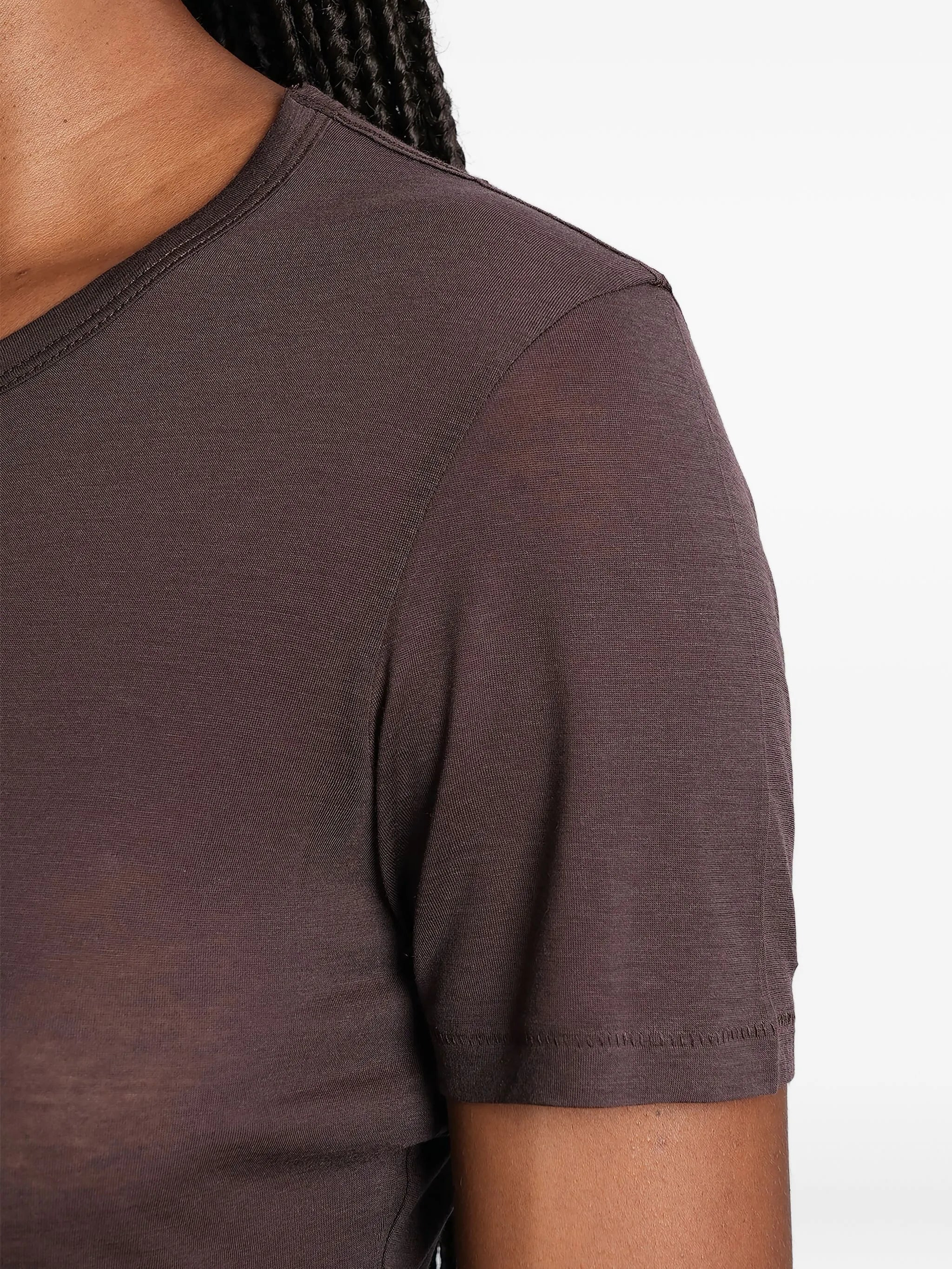 Anine Bing Round-neck Short-sleeve T-shirt - 2