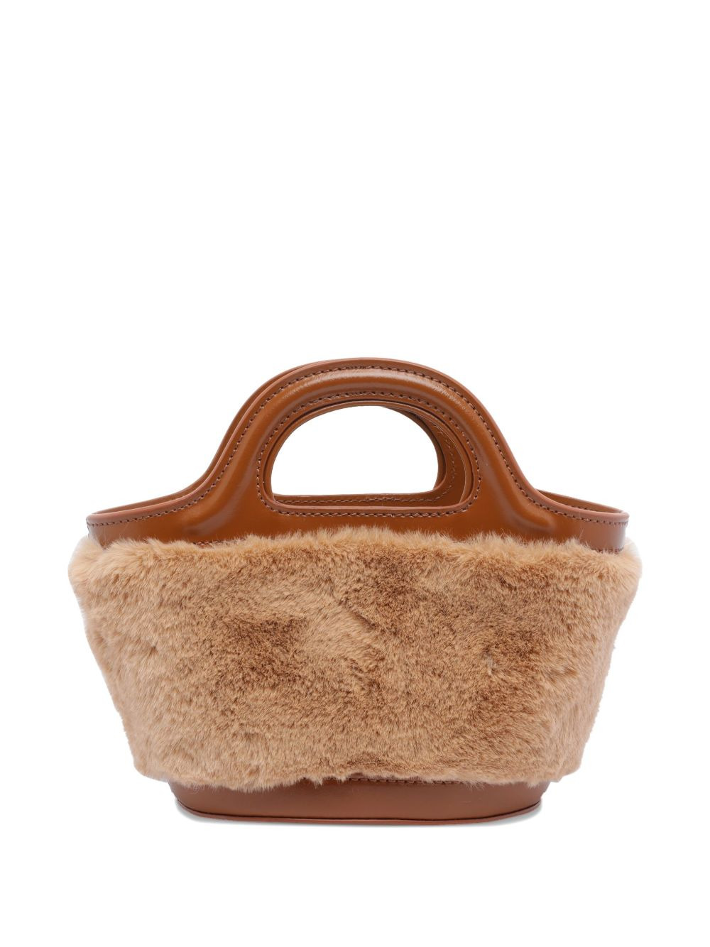 trimmed leather mini bag - 2