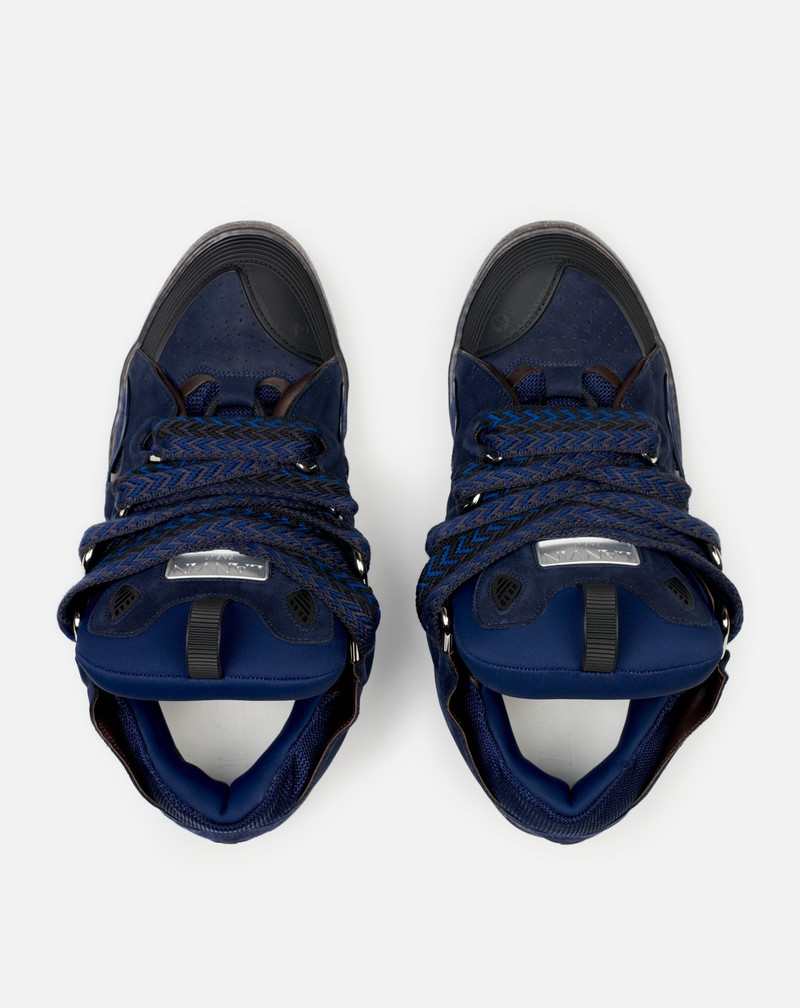 LEATHER CURB SNEAKERS 4