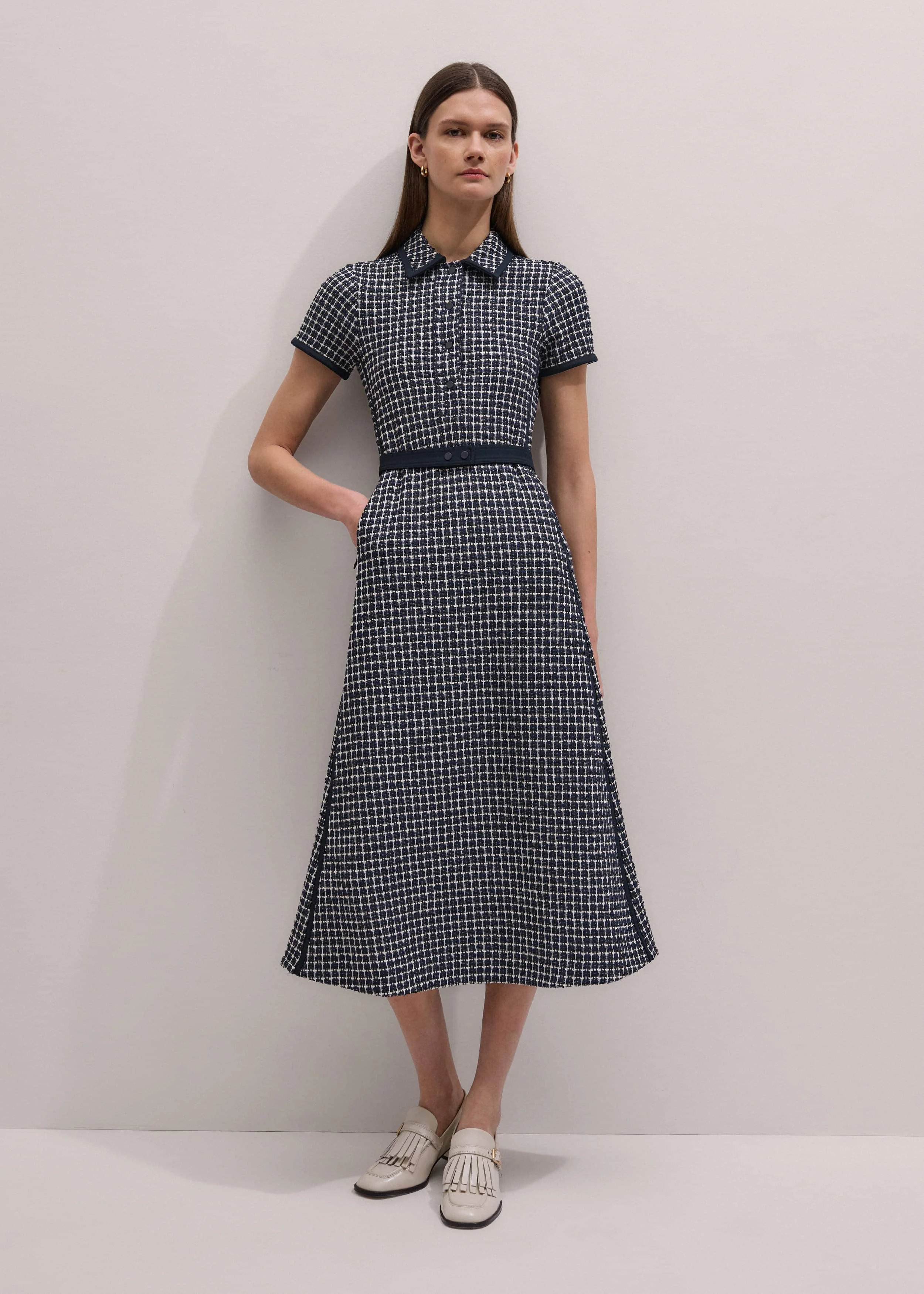 Fit + Flare Midi Dress - 1