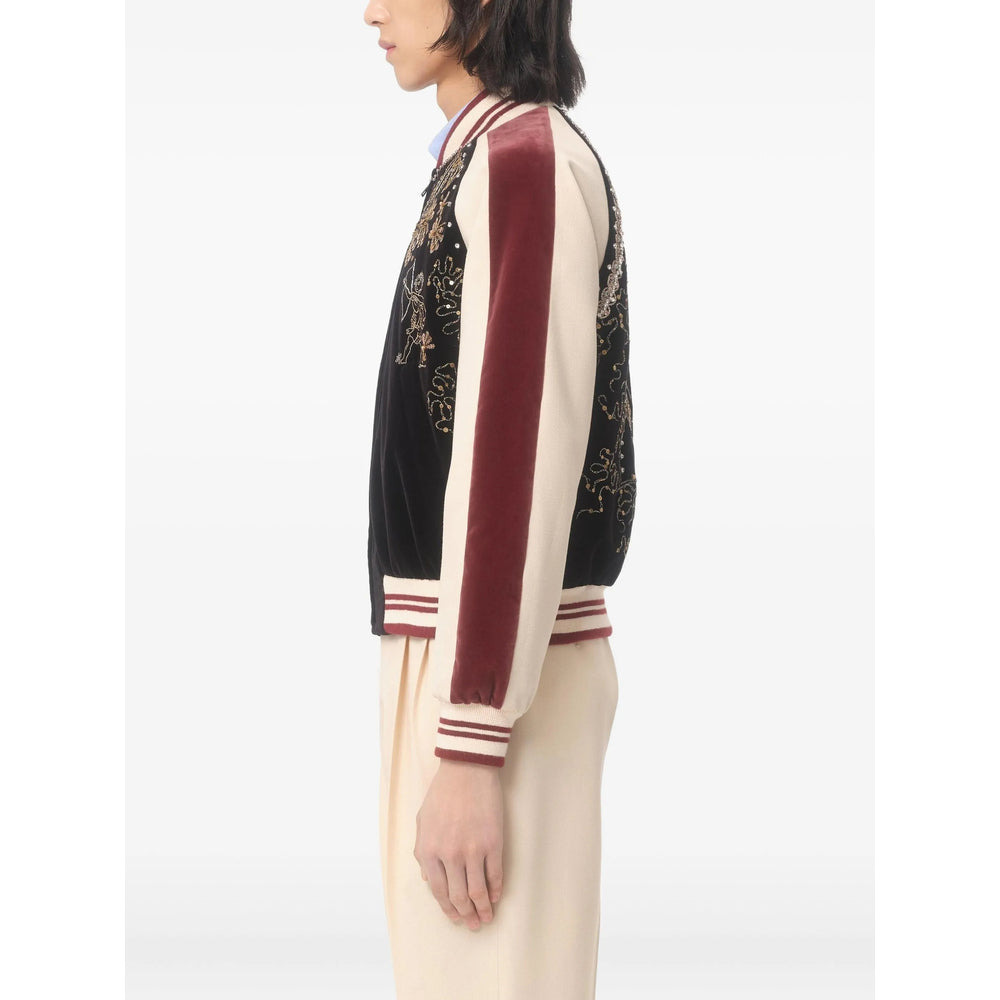 Valentino Black Jackets - Bomber Jackets Men - 2