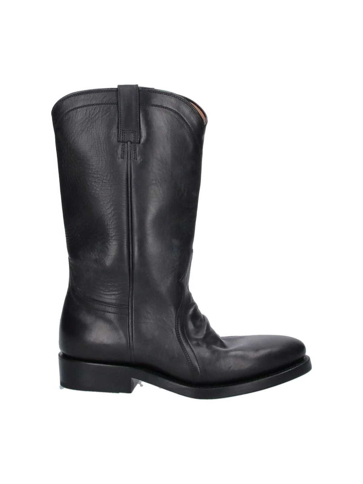 LEATHER ANKLE BOOTS - 1