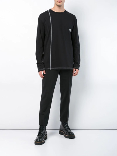 A-COLD-WALL* constrast stitch longsleeved t-shirt outlook