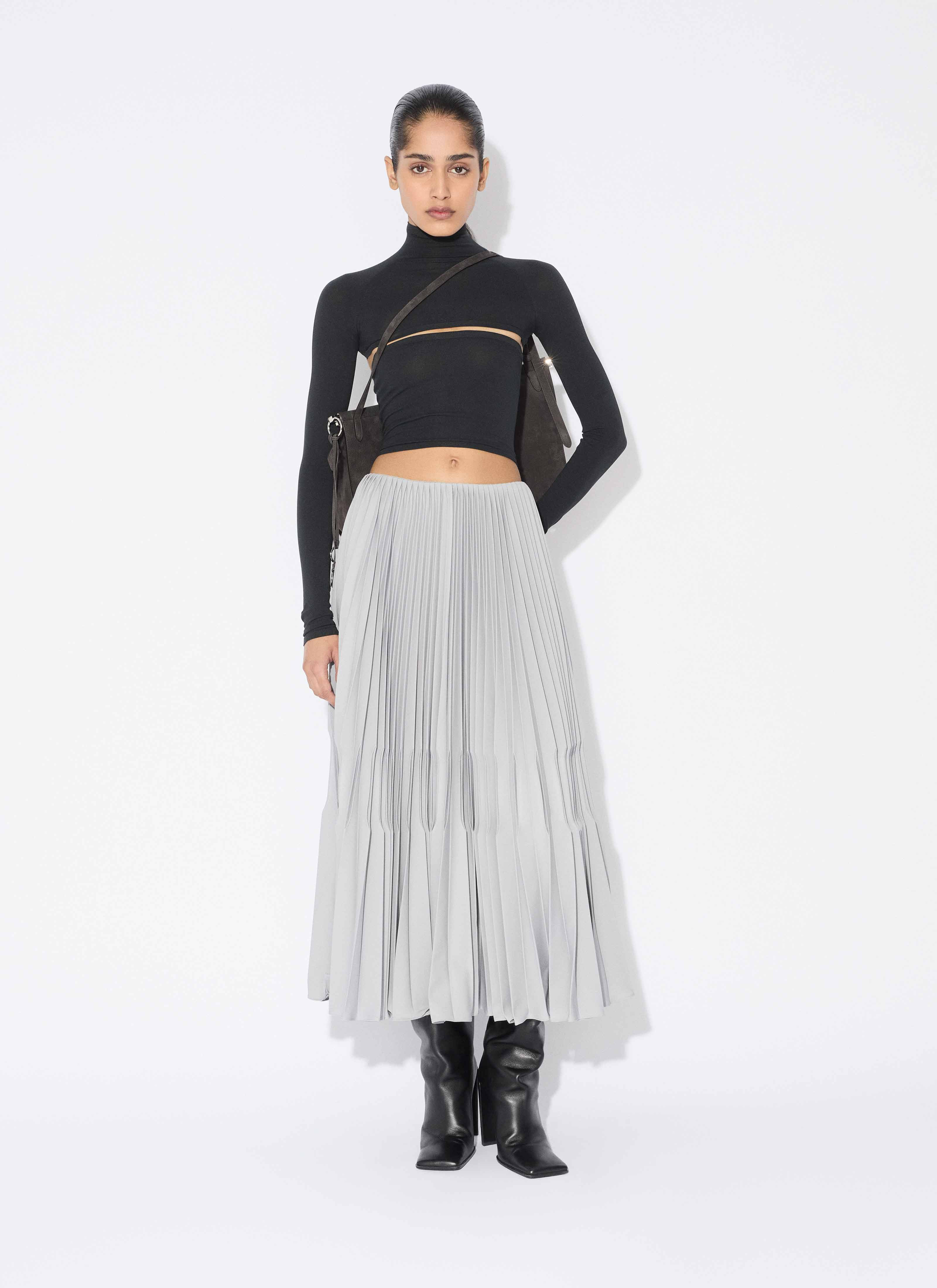 SECOND-SKIN KNIT CUT-OUT TOP - 2