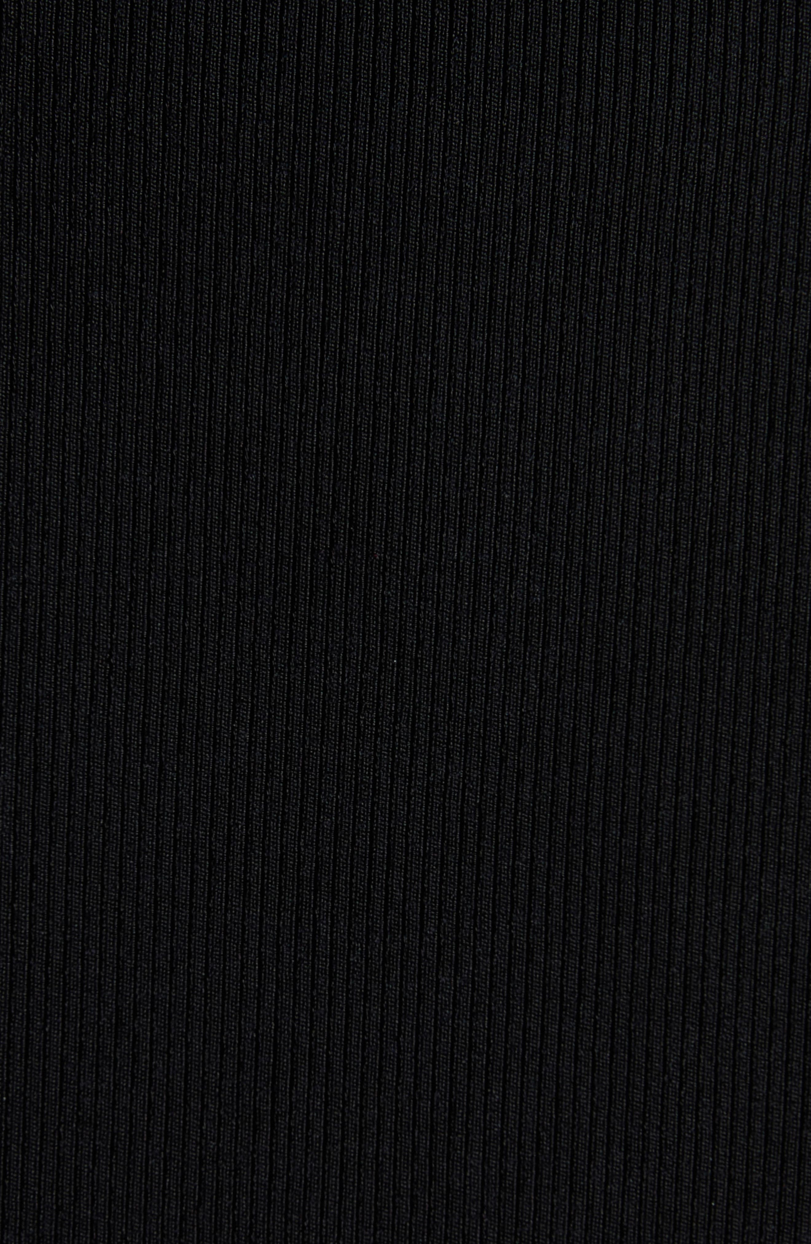 Bottega Veneta Rib Tank Sweater Dress in 1000 Black at Nordstrom - 6